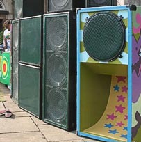 Funkywormhole speaker stack